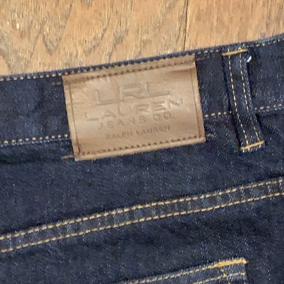 Ralph Lauren Dark Denim Skirt - Picture 5 of 7